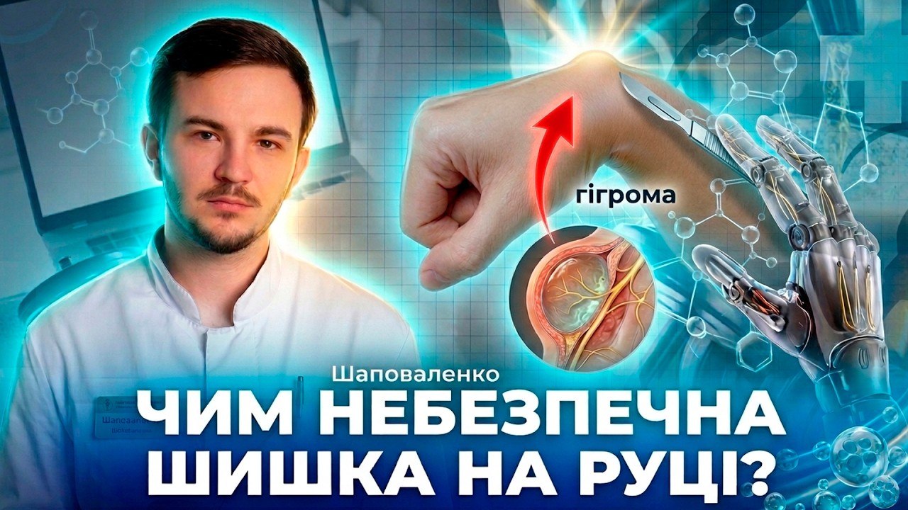 Гігрома: бити книгою чи йти до лікаря? Вся правда про «шишку» на кисті - 05.06.2026