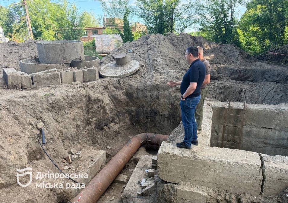Перший етап масштабного ремонту водогону у Дніпрі завершено достроково. Систему заповнюють, воду на правому березі подадуть до кінця цієї доби Перший етап масштабного ремонту водогону у Дніпрі завершено достроково. Систему заповнюють, воду на правому березі подадуть до кінця цієї доби