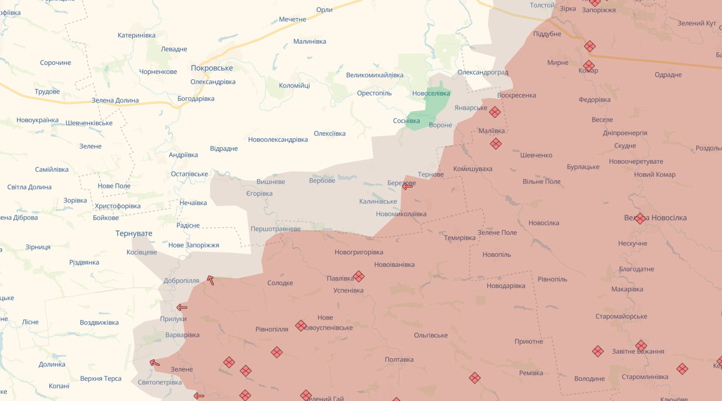 На Олександрівському напрямку (Дніпропетровщина) тривають запеклі бої: ворог тисне в районі Калинівського – 21.06.2026 