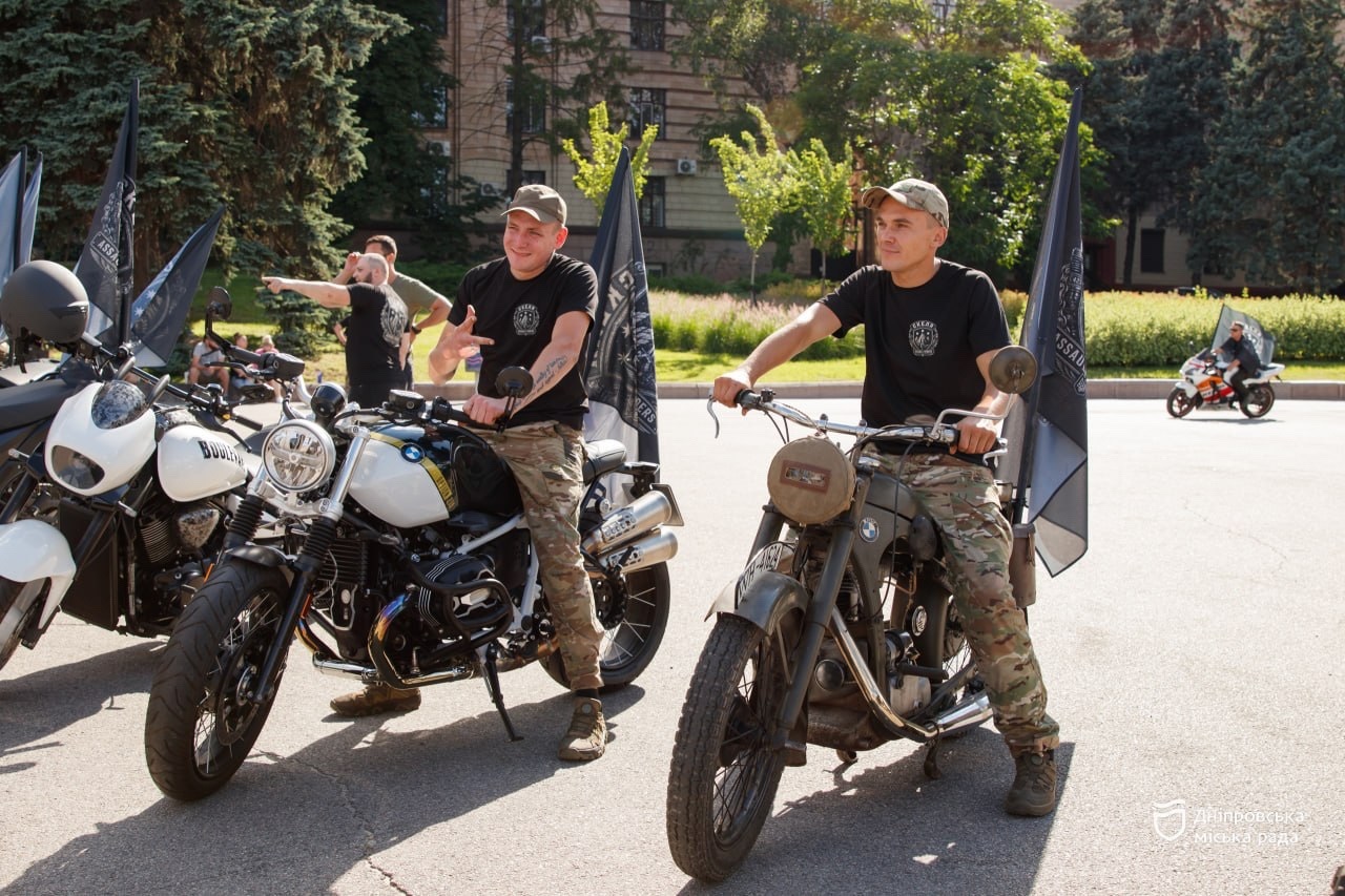 У Дніпрі офіційно відкрили мотоклуб «Assault Riders»