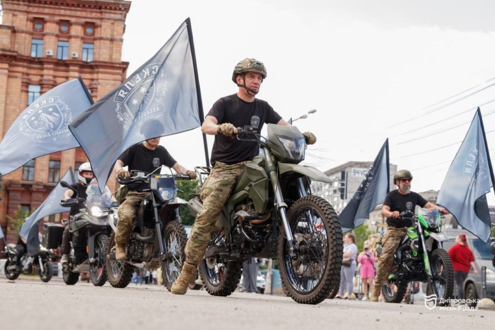 У Дніпрі офіційно відкрили мотоклуб «Assault Riders»