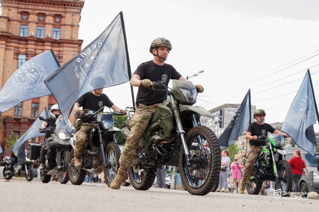 У Дніпрі офіційно відкрили мотоклуб «Assault Riders»