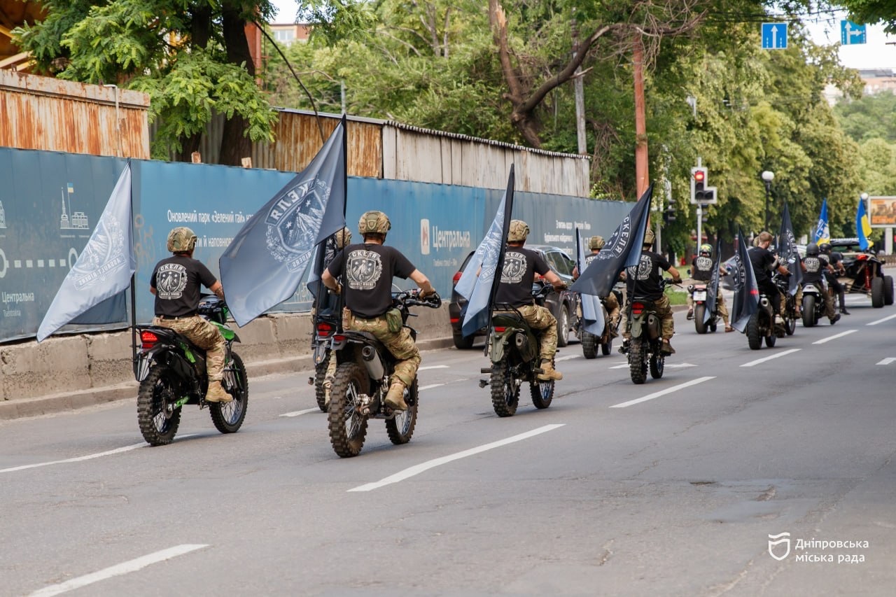У Дніпрі офіційно відкрили мотоклуб «Assault Riders»