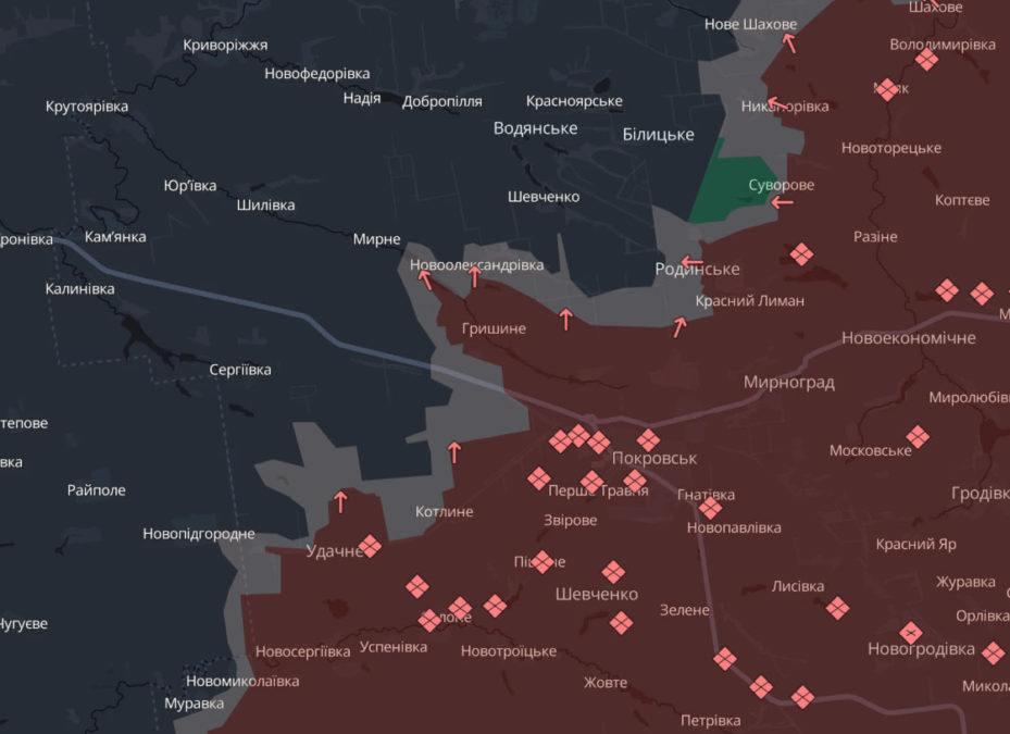 Ворог тисне на Покровському та Добропільському напрямках що відбувається поблизу кордону Дніпропетровщини