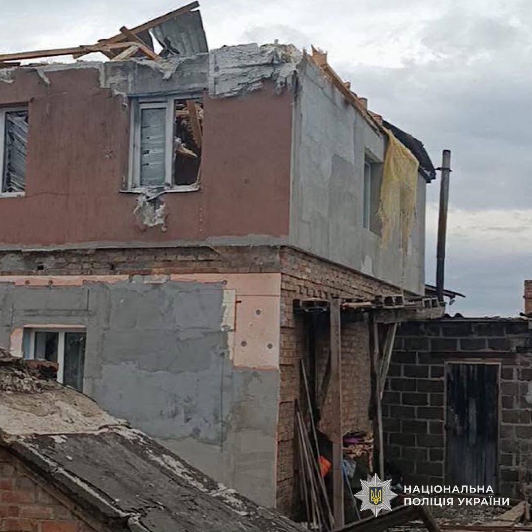 Поліція зафіксувала наслідки масованих атак на Дніпропетровщині - 24.07.2026