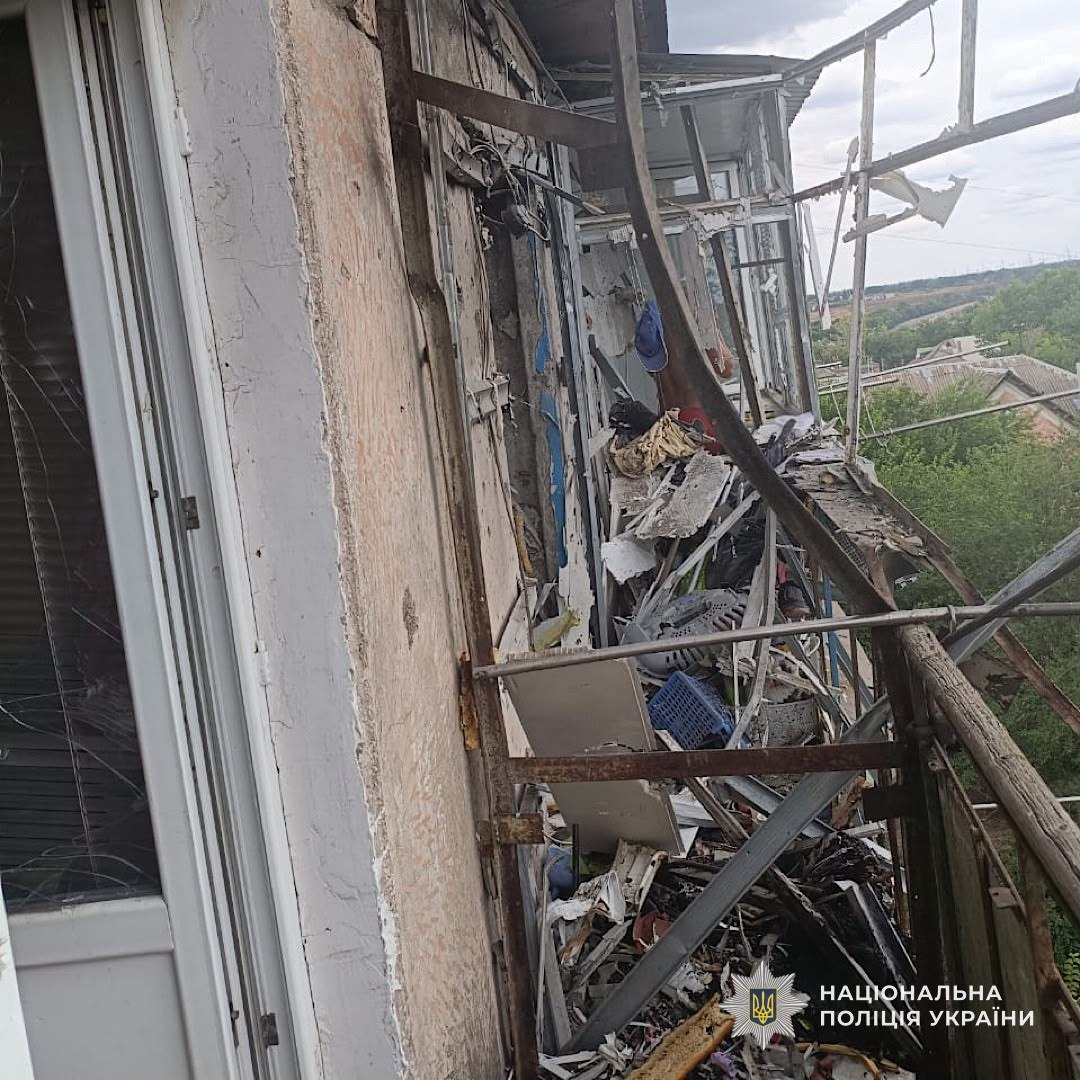 Поліція зафіксувала наслідки масованих атак на Дніпропетровщині - 24.07.2026