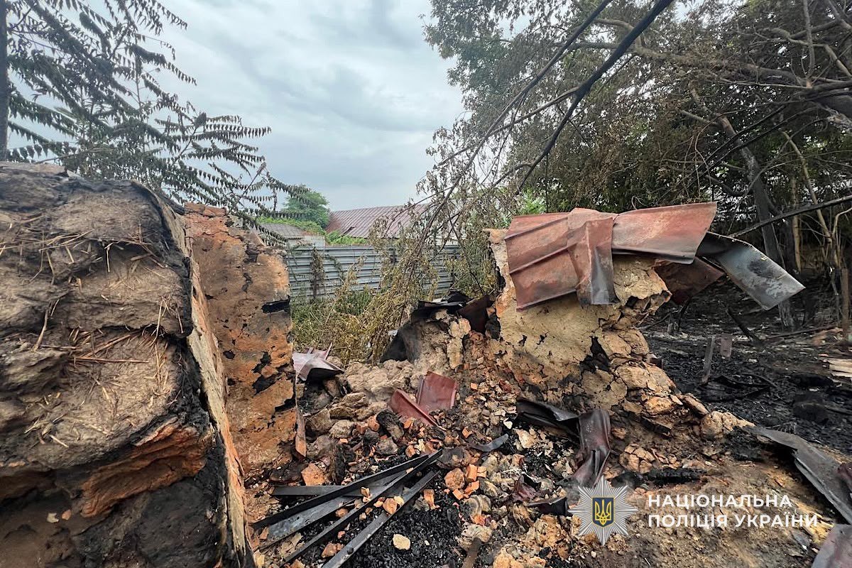 Поліція зафіксувала наслідки масованих атак на Дніпропетровщині - 24.07.2026