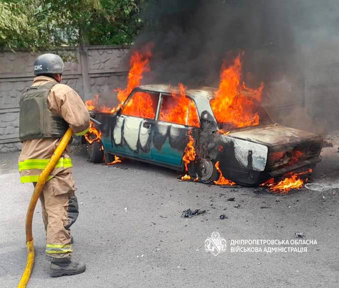 Майже 50 разів ворог атакував Дніпропетровщину: двоє людей загинули, троє дістали поранень - 25.07.2026