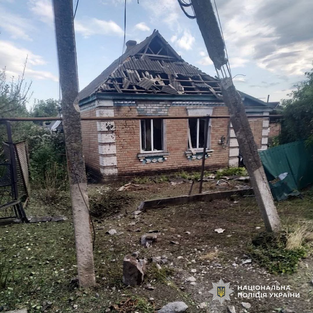 Наслідки обстрілів Дніпропетровщини військами рф показали у поліції