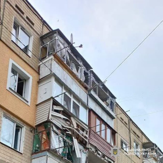 Наслідки обстрілів Дніпропетровщини військами рф показали у поліції