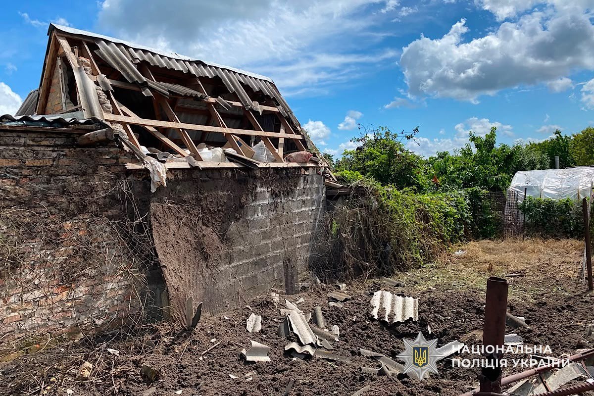 Наслідки обстрілів Дніпропетровщини військами рф показали у поліції