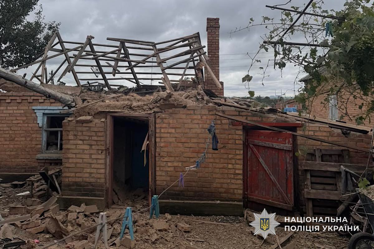 Наслідки обстрілів Дніпропетровщини військами рф показали у поліції