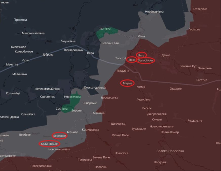 На межі Донеччини та Дніпропетровщини ворог активізував малі штурмові групи