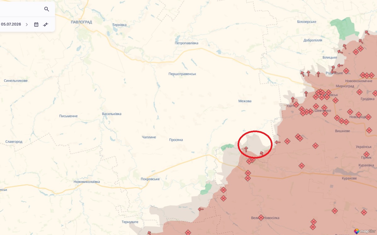На Новопавлівському напрямку (Дніпропетровщина) тривають запеклі бої у тилу ворог б'є по складах і заправках