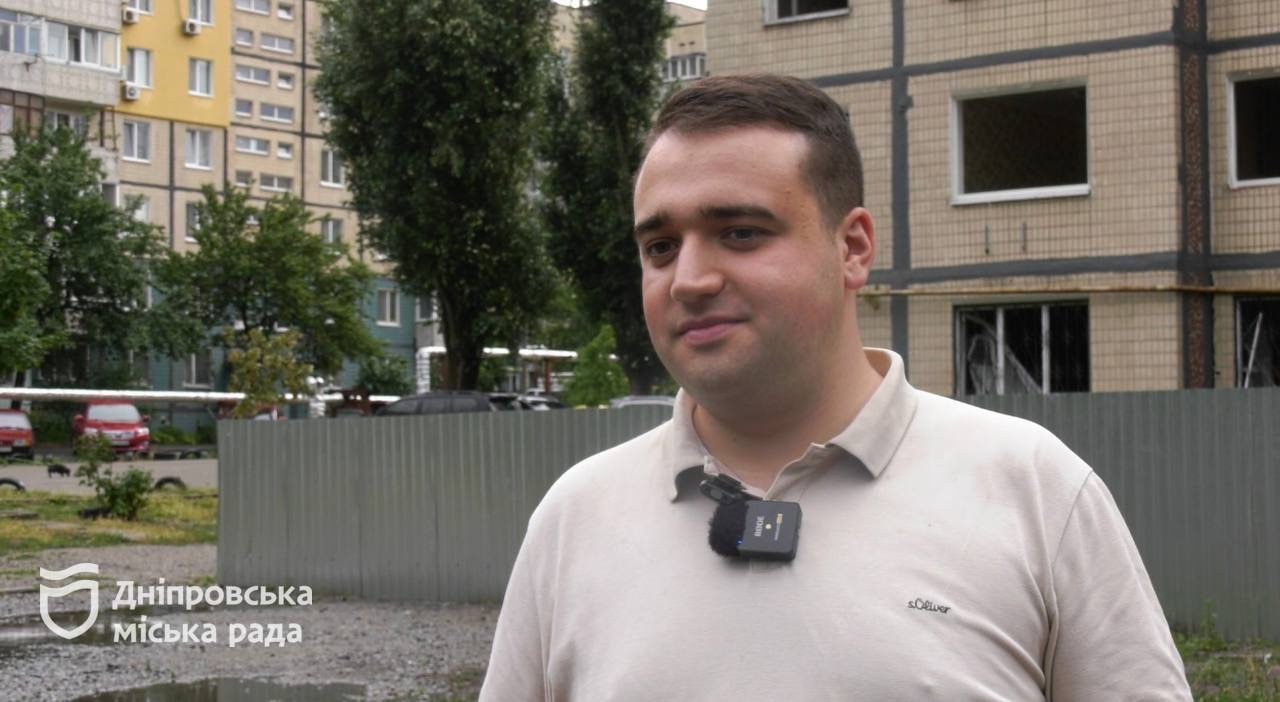 У міськраді Дніпра пояснили причини обвалення конструкцій будинку номер 46 на просп. Героїв, куди торік влучив ворожий шахед - 08.07.2026