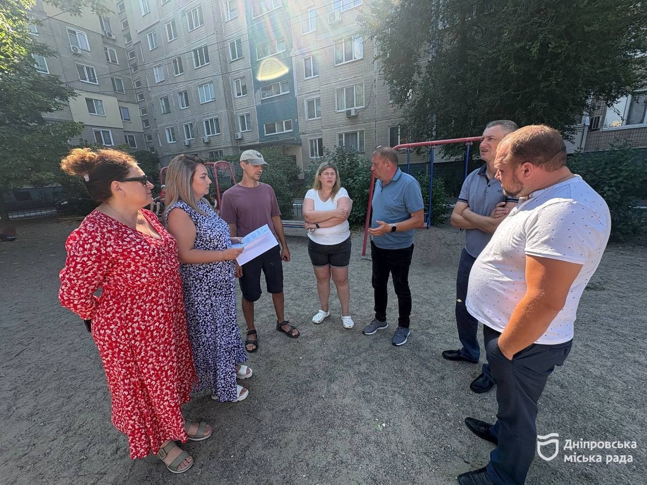 У Дніпрі планують оновити дитячий та спортивний майданчики на вул. Степана Рудницького - 14.07.2026