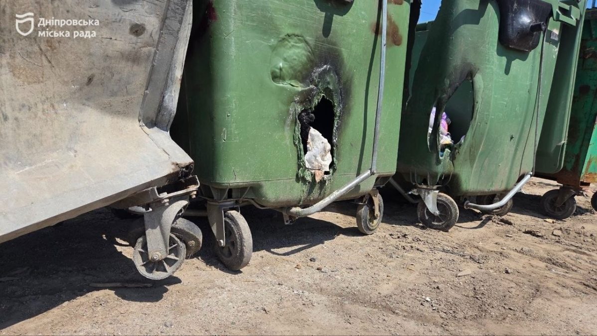 Понад 1000 пошкоджених контейнерів з початку року: міська влада Дніпра закликає мешканців берегти майно громади - 20.07.2026