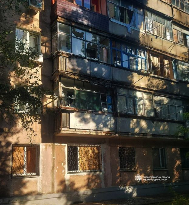 Постраждала одна людина. Понад 30 разів ворог атакував Дніпропетровщину Постраждала одна людина. Понад 30 разів ворог атакував Дніпропетровщину