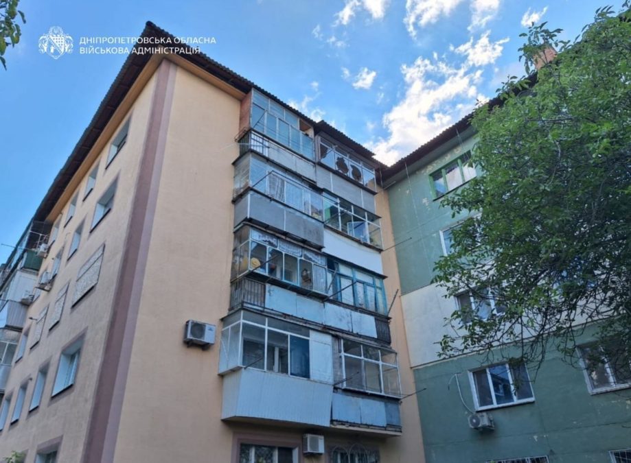 П'ятеро людей дістали поранень. Понад 40 разів ворог атакував Дніпропетровщину 