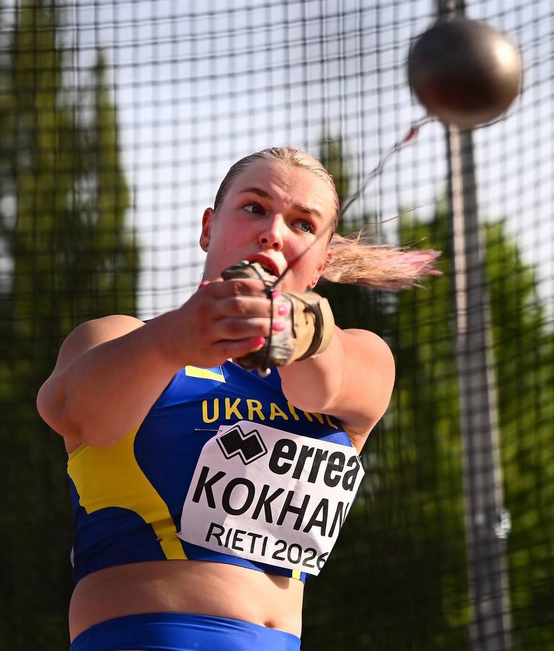 Метальниця молоту Міланія Кохан з Дніпра стала чемпіонкою Європи U18 - 17.07.2026 Метальниця молоту Міланія Кохан з Дніпра стала чемпіонкою Європи U18 - 17.07.2026