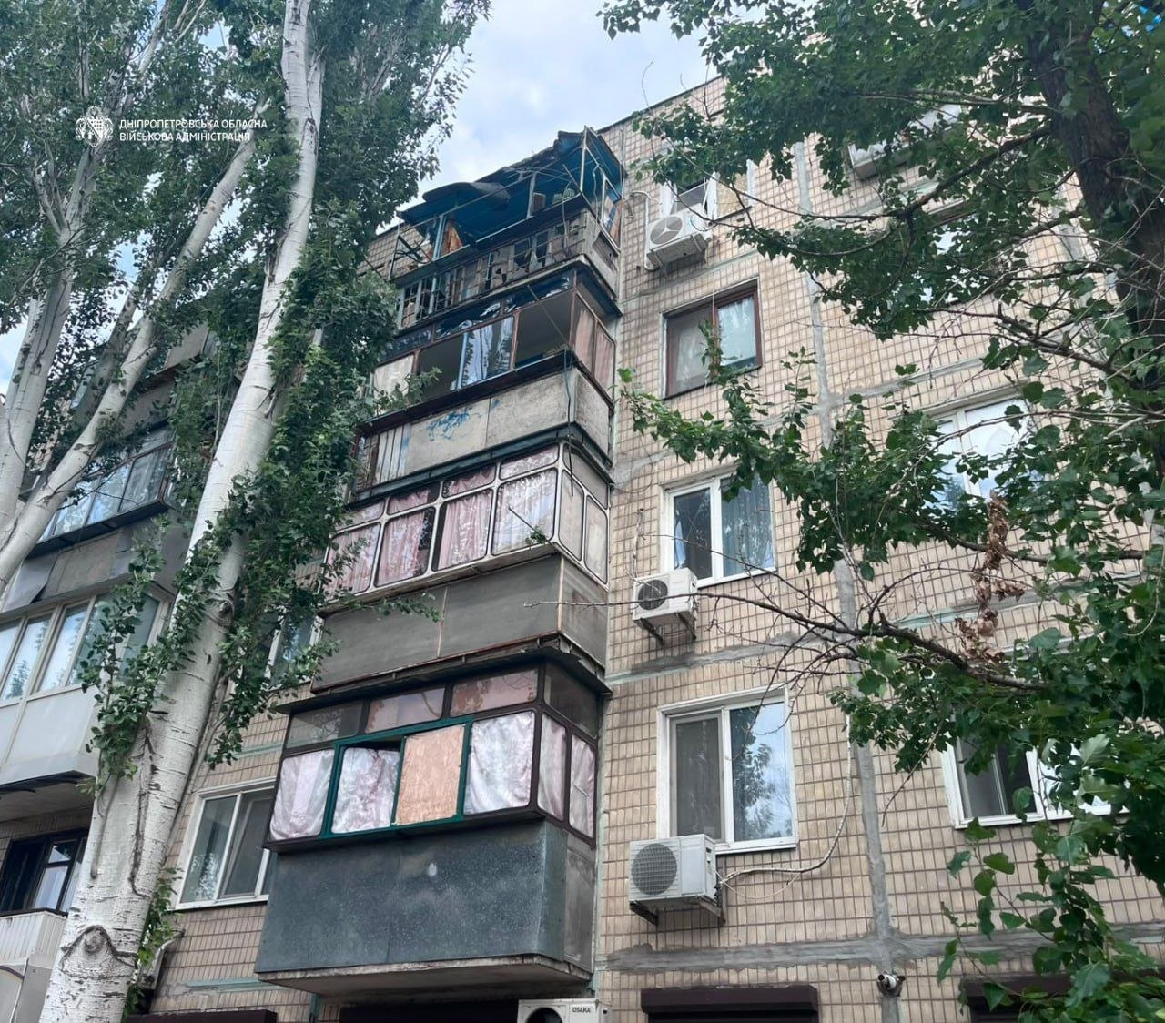 П’ятеро людей дістали поранень: майже 40 разів ворог атакував два райони Дніпропетровщини безпілотниками та артилерією - 21.07.2026