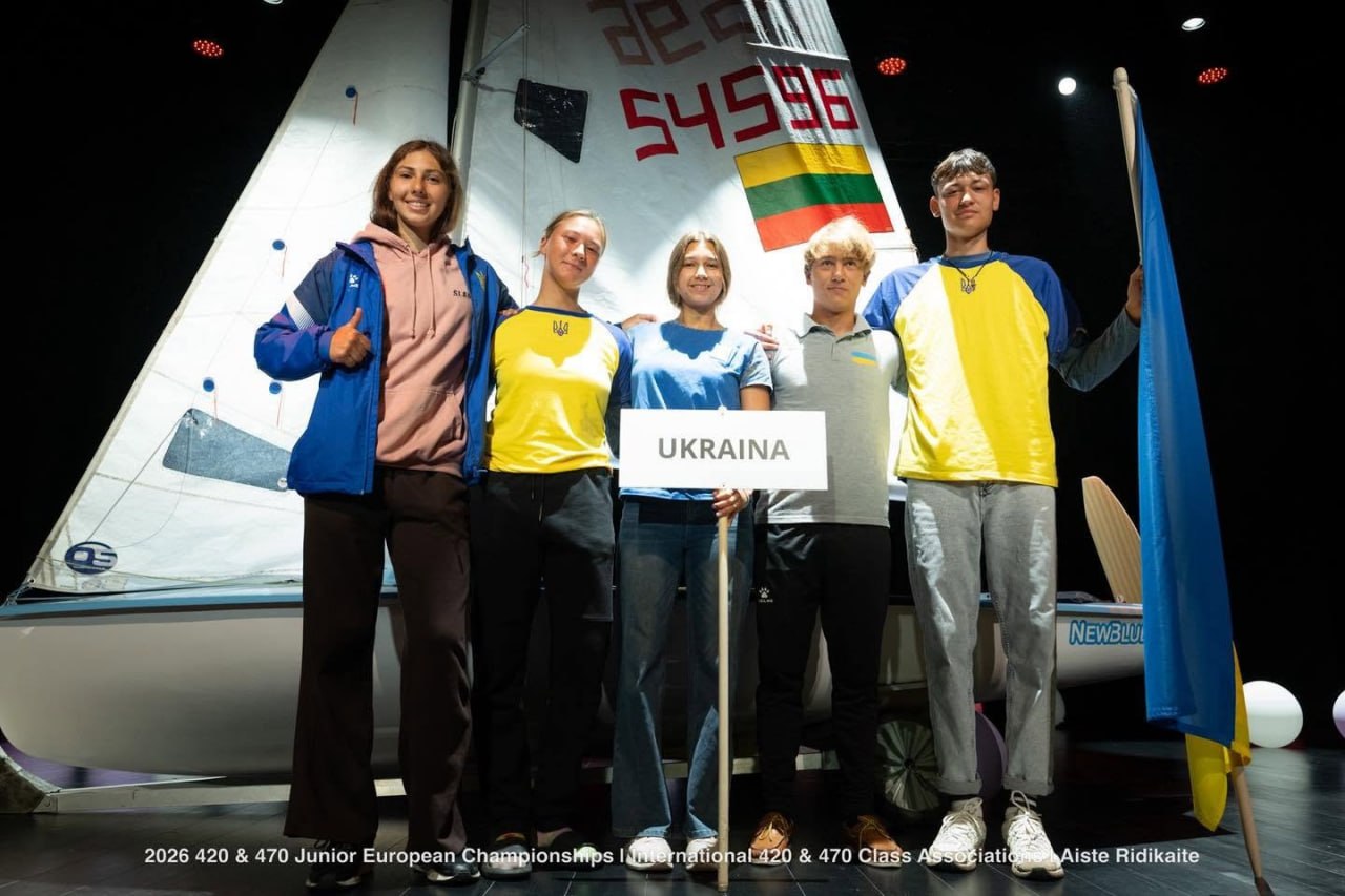 Дніпрянка Єлизавета Василенко стала віцечемпіонкою Європи з вітрильного спорту серед юніорів у класі 470 - 31.07.2026 