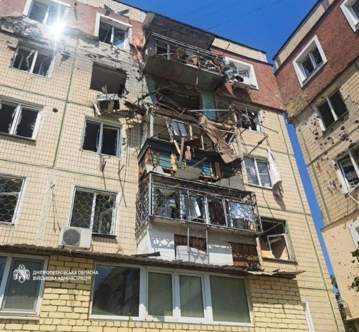 П’ятеро людей серед яких дитина постраждали через атаки на Дніпропетровщину