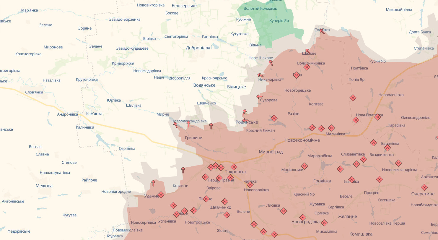 Підрозділи «Рубікон» і 1-ї гвардійської армії рф активізувалися біля Добропілля - 11.07.2026