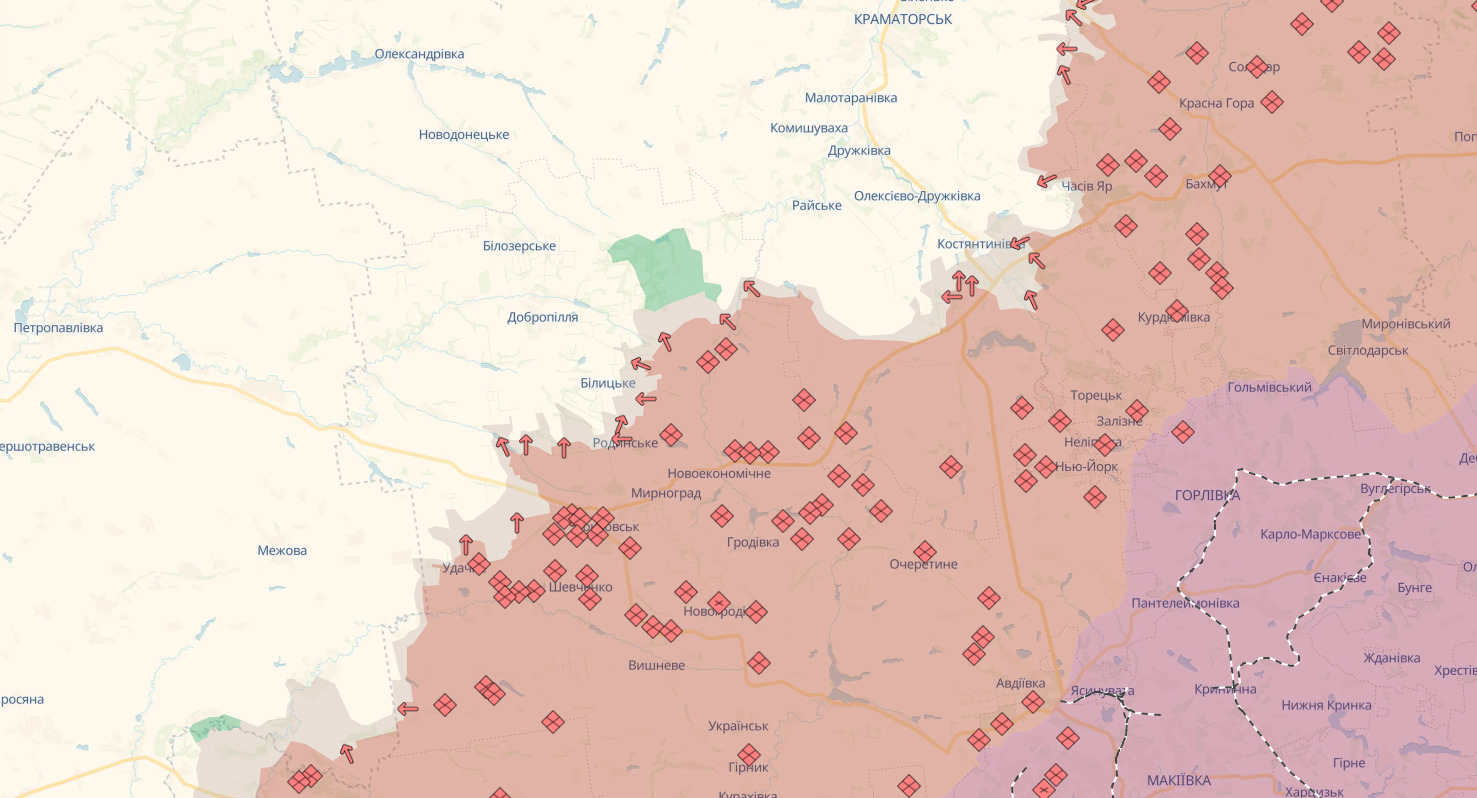 На Покровському напрямку ворог посилює тиск: у Білицькому тривають запеклі бої - 25.07.2026