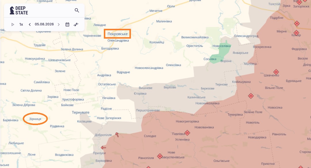 Окупація Зірниці на Запорізькому напрямку, біля кордону з Дніпропетровщиною — фейк Окупація Зірниці на Запорізькому напрямку, біля кордону з Дніпропетровщиною — фейк