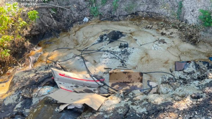 У Дніпрі підприємство незаконно закопувало небезпечні відходи та видобувало корисні копалини - 24.08.2026