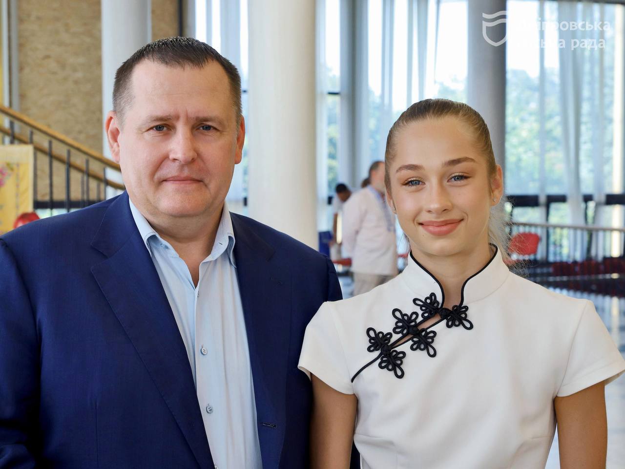 Борис Філатов відзначив 14-річну гімнастку з Дніпра за спортивні досягнення та принципову позицію - 27.08.2026