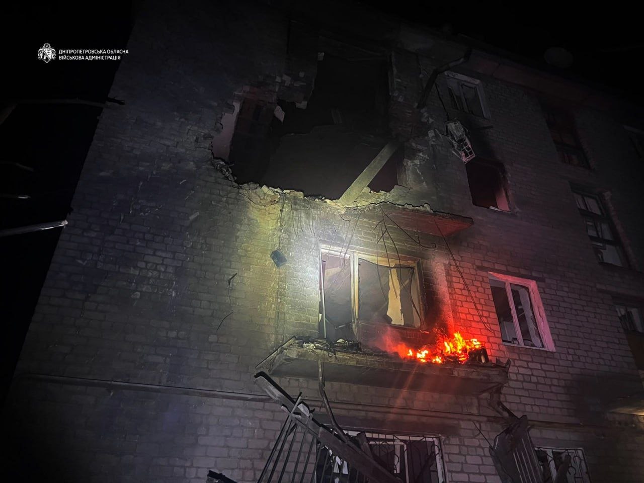 Загинула дитина. 11 людей поранені, серед них двоє дітей: 20 разів ворог атакував Дніпропетровщину