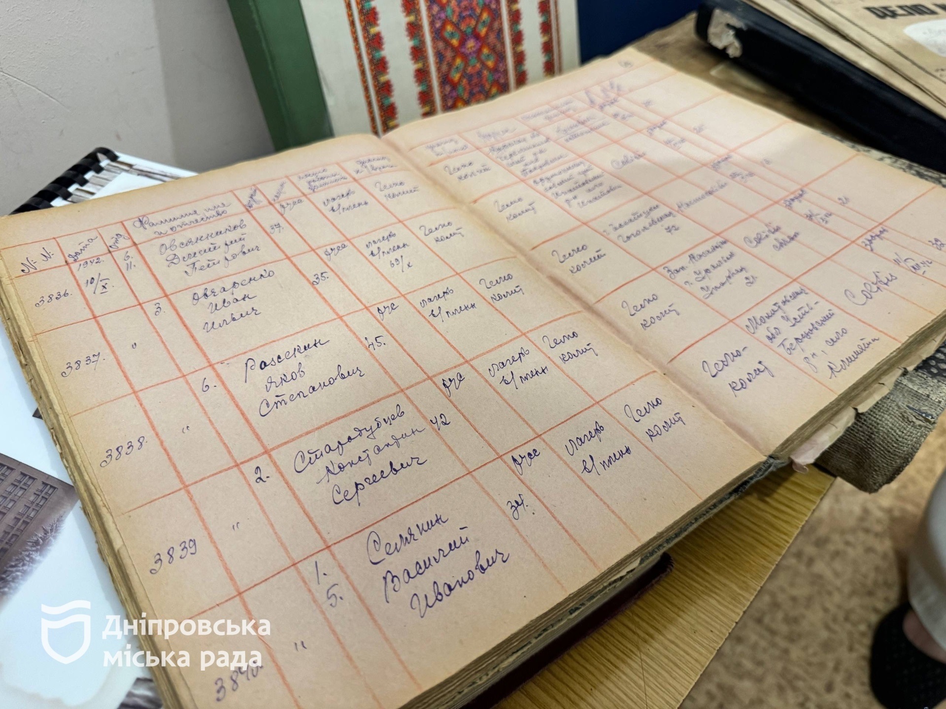 Понад 1,5 тисячі дніпрян звернулися до міського архіву за шість місяців 2026 року - 03.08.2026