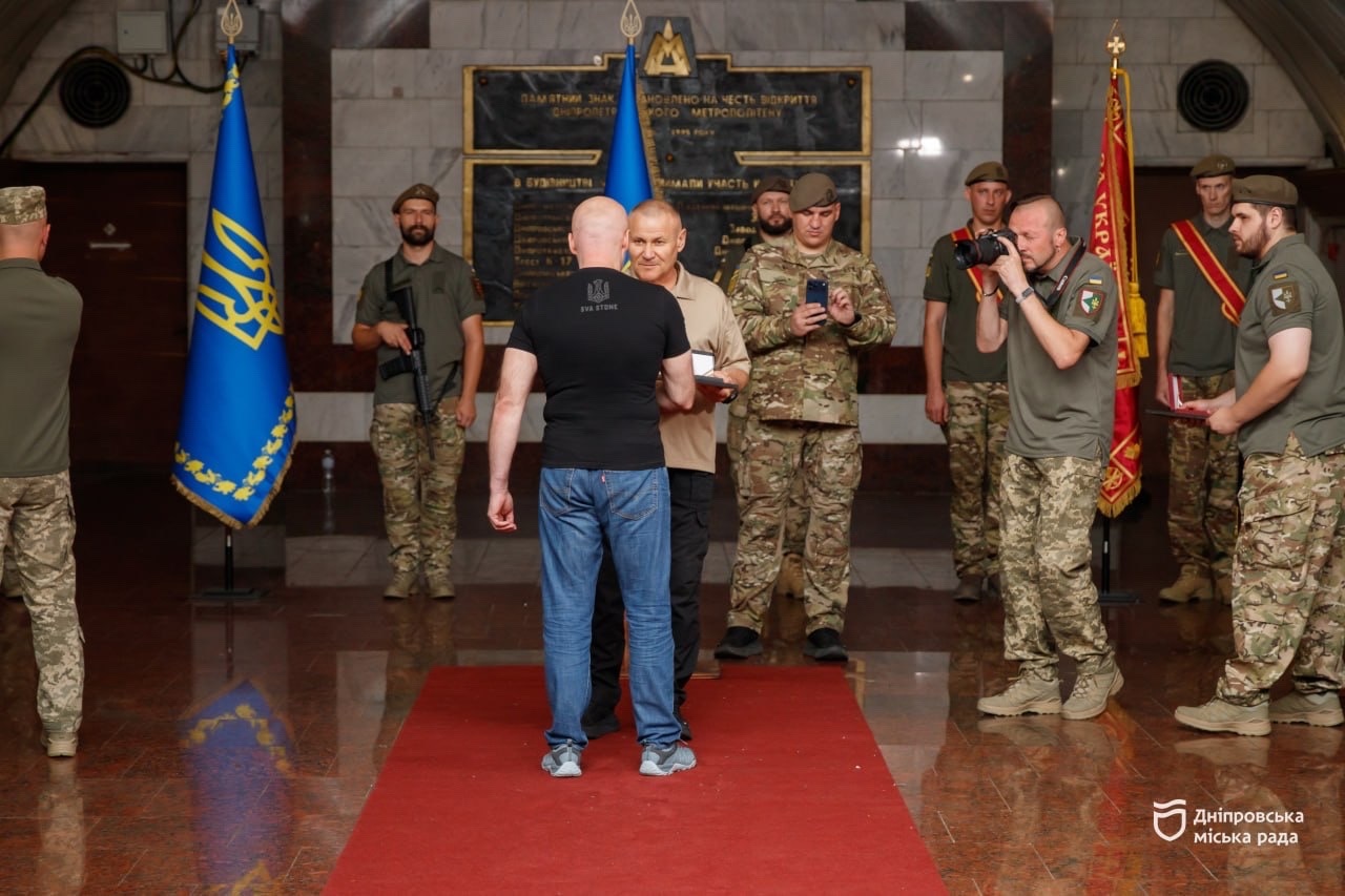 У Дніпрі нагородили військовослужбовців 91-го окремого протитанкового батальйону - 23.08.2026