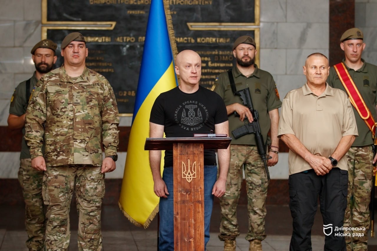 У Дніпрі нагородили військовослужбовців 91-го окремого протитанкового батальйону - 23.08.2026