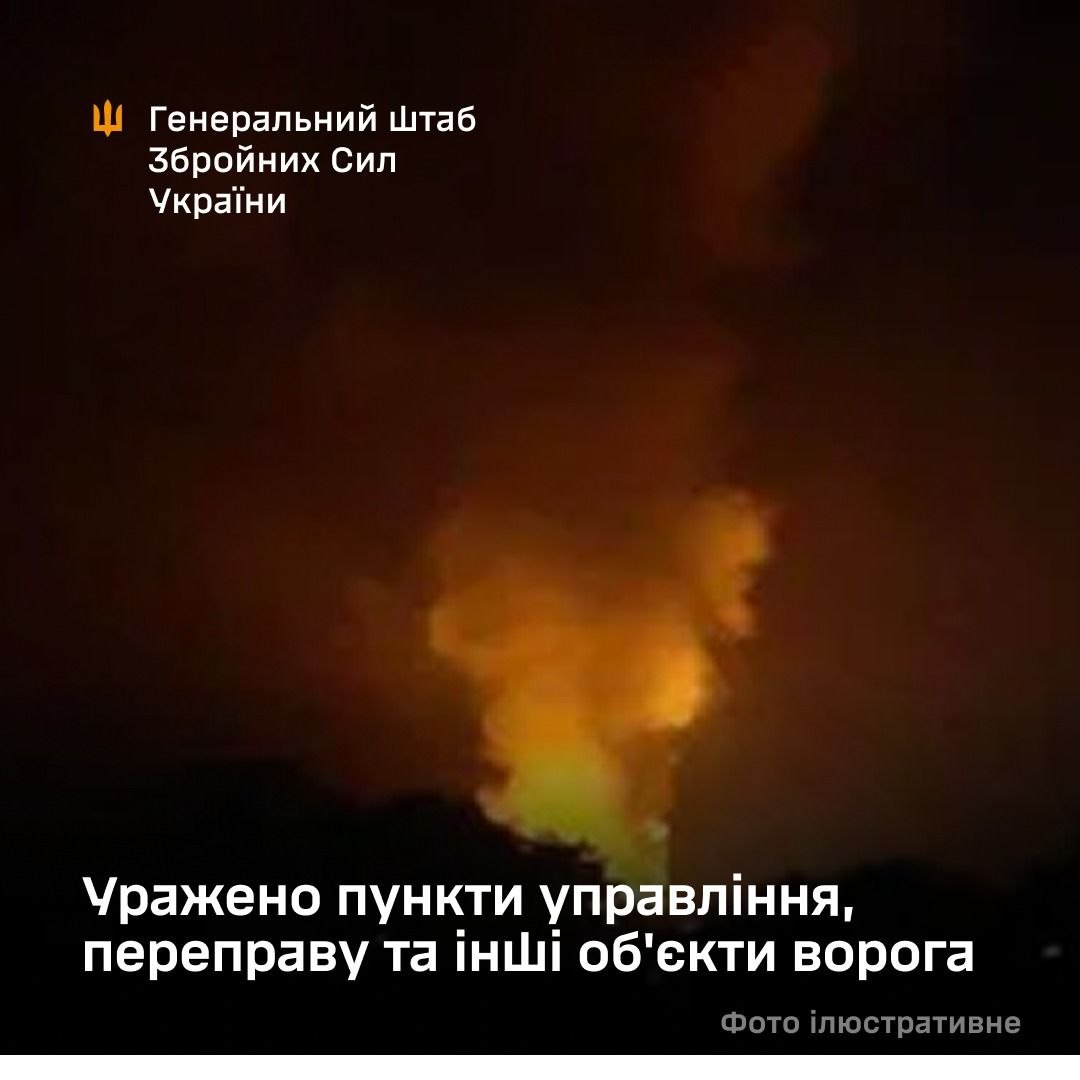 Уражено пункти управління, переправу та інші об'єкти ворога - 05.08.2026