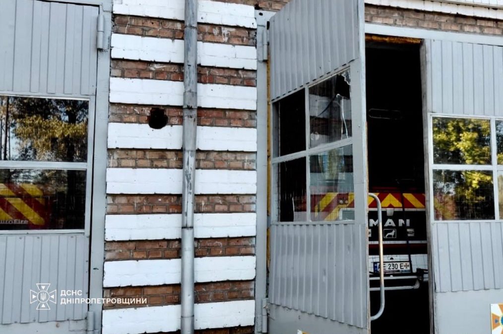 Марганець: рф 5 разів атакувала пожежно-рятувальний підрозділ