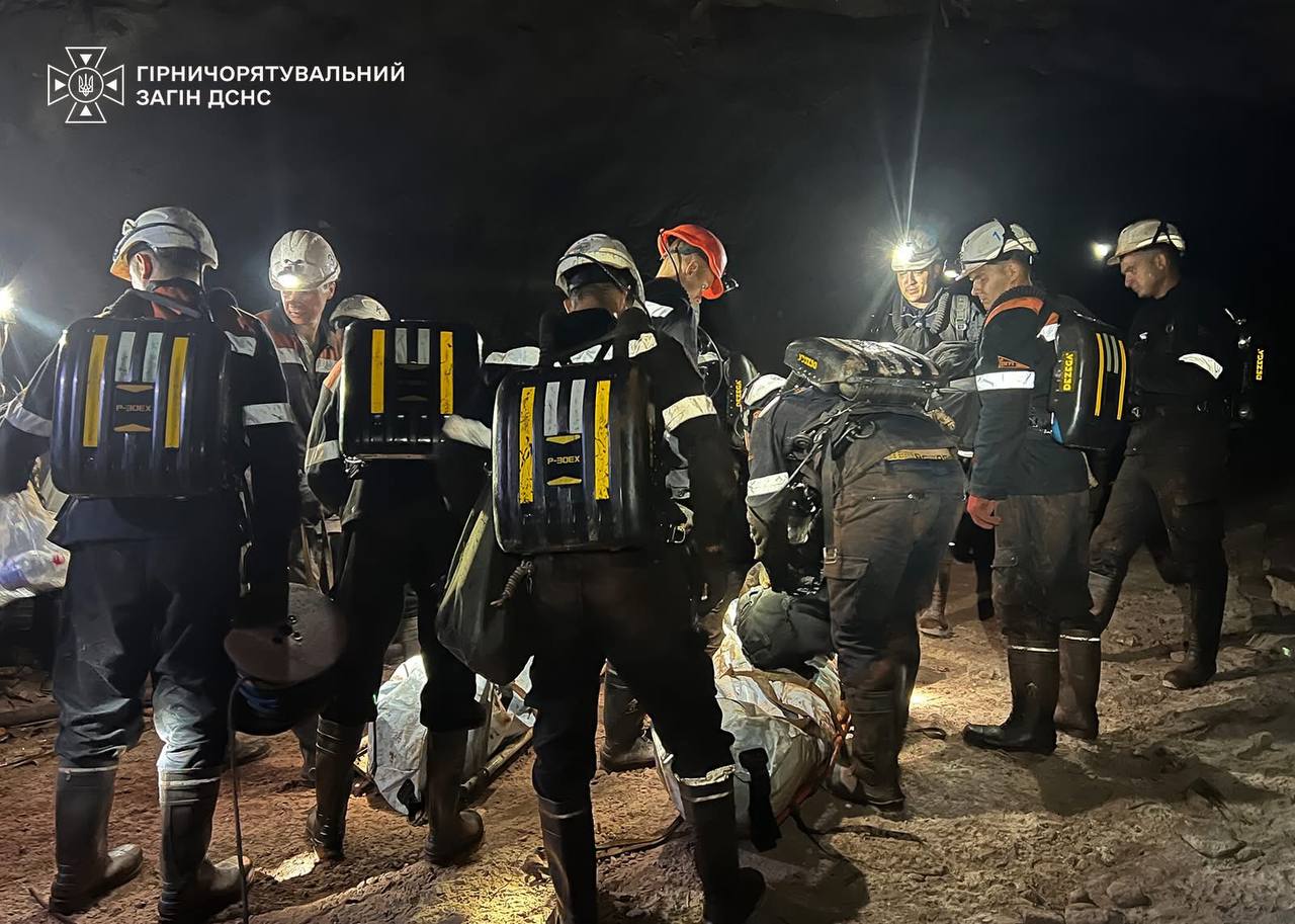 Трагедія на шахті у Кривому Розі: під час підземних робіт загинули троє гірників - 26.08.2026