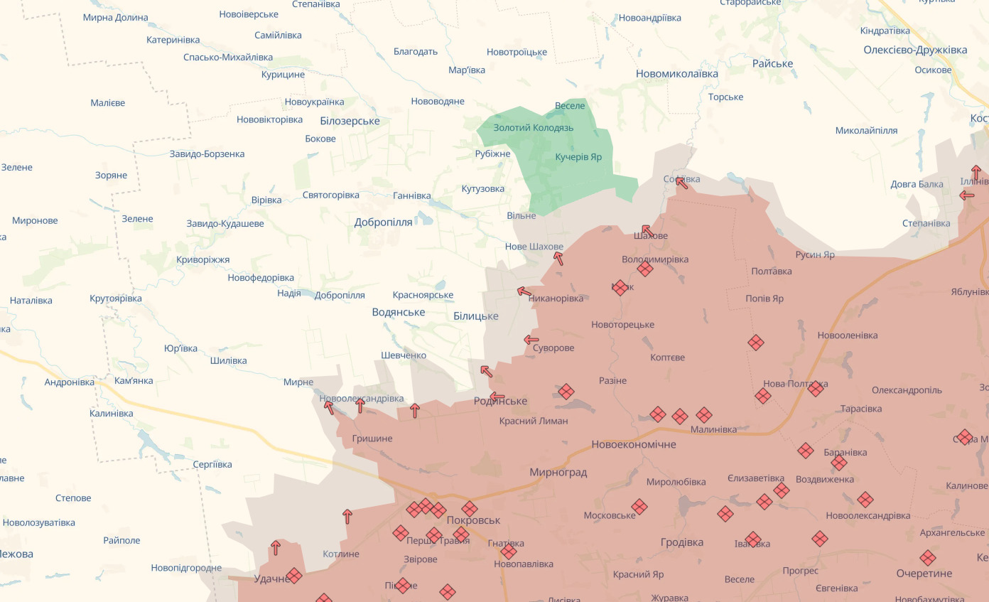 Ситуація на Покровському напрямку загострюється: ворог тисне на підступах до Добропілля - 04.08.2026 