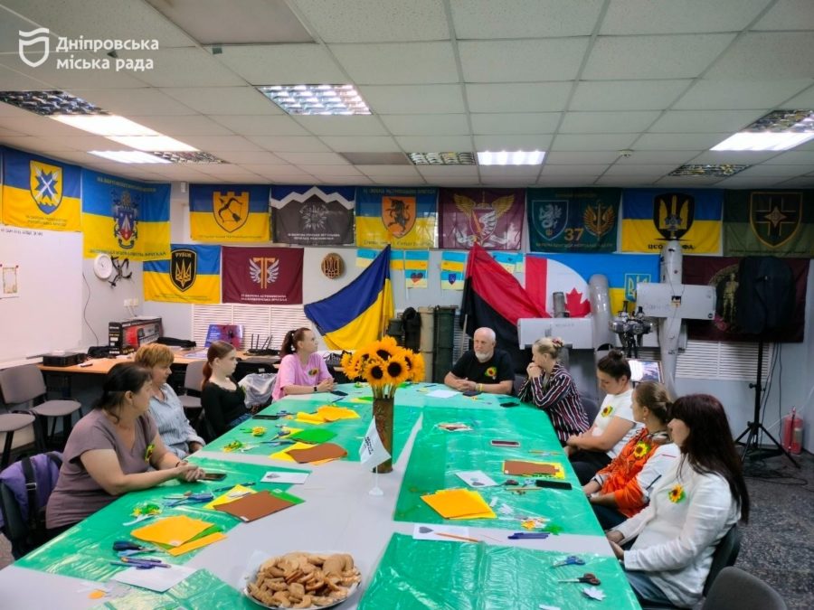 У Дніпрі для сімей загиблих Героїв провели творчий майстер клас «Пам'ятаємо Відчуваємо»