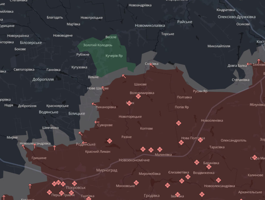 росіяни посилюють тиск на Добропільському напрямку та наближаються до міста - 10.08.2026