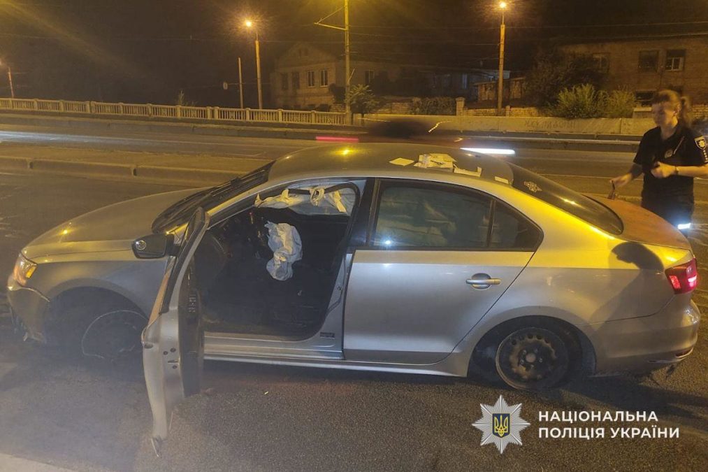 У Дніпрі 25-річний чоловік викрав автомобіль та потрапив на ньому в ДТП - 02.09.2026