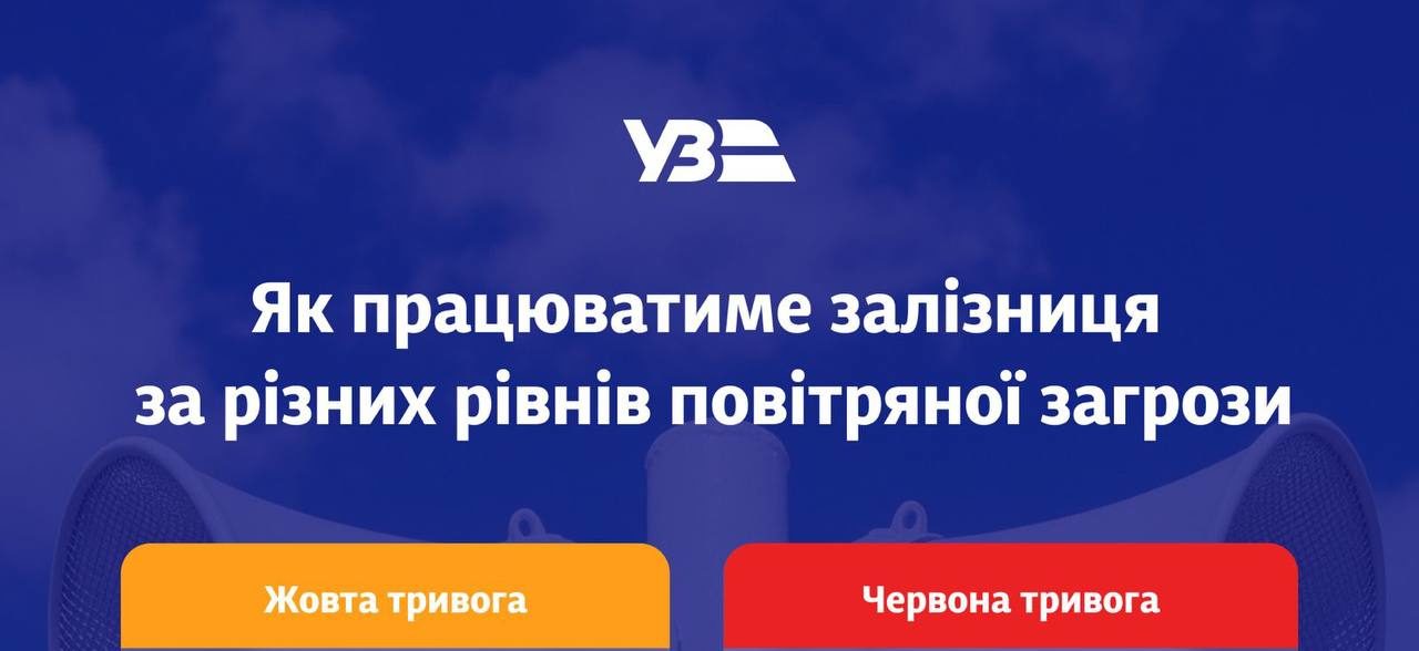Як працюватиме залізниця під час повітряної загрози: уряд затвердив нові правила - 18.09.2026