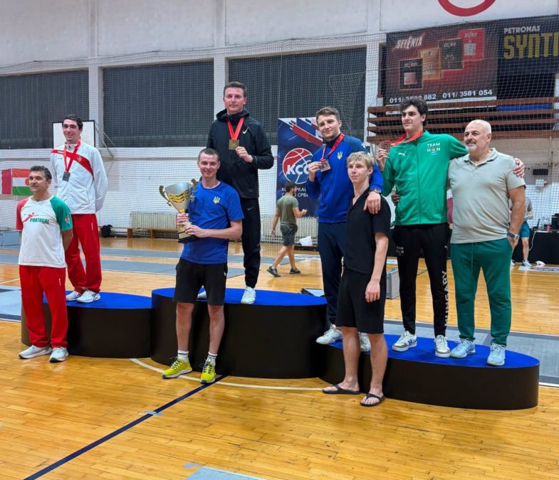 Фехтувальник із Дніпра Михайло Краснюк здобув «бронзу» на турнірі в Сербії - 21.09.2026