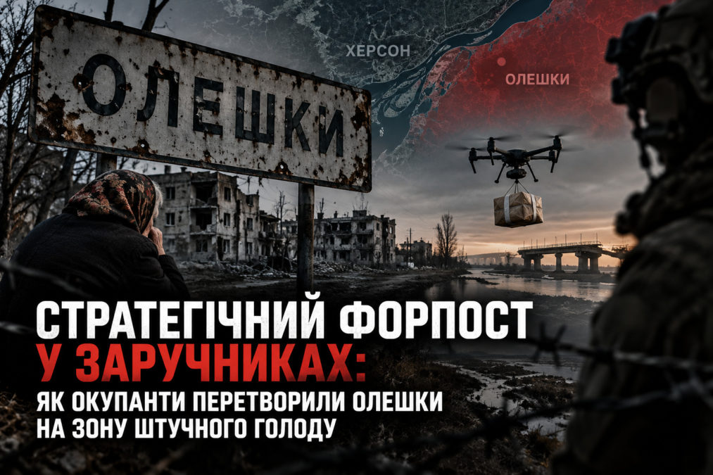 Стратегічний форпост у заручниках: як окупанти перетворили Олешки на зону штучного голоду - 30.09.2026