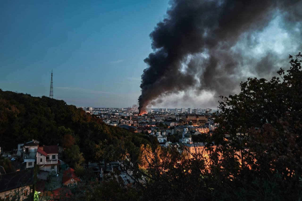 Масований обстріл Києва вночі 8.09.26. Двоє загинули, 10 — поранені