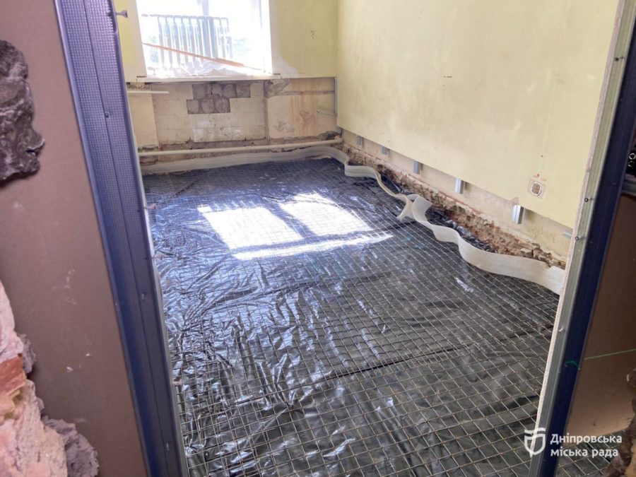У Дніпрі оновлюють Центр соціальної адаптації для евакуйованих людей