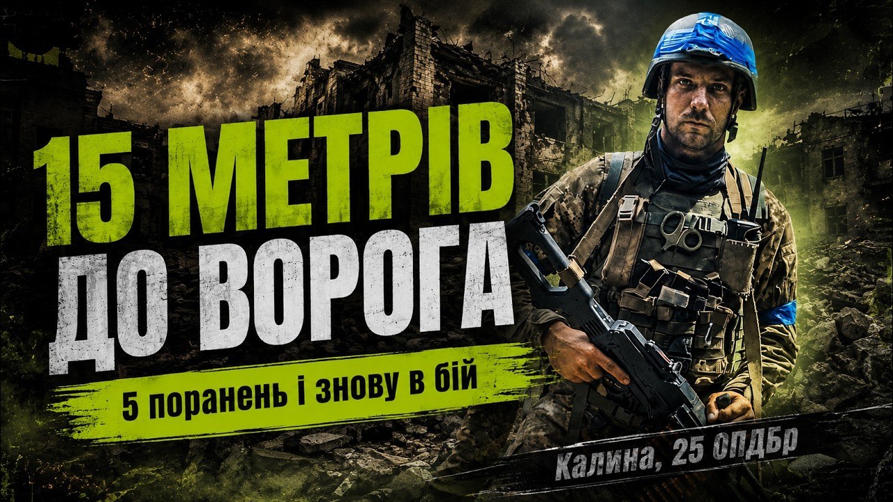 «Ми бачили ворога за метрів 15 від себе» «Калина» 25 ОПДБр