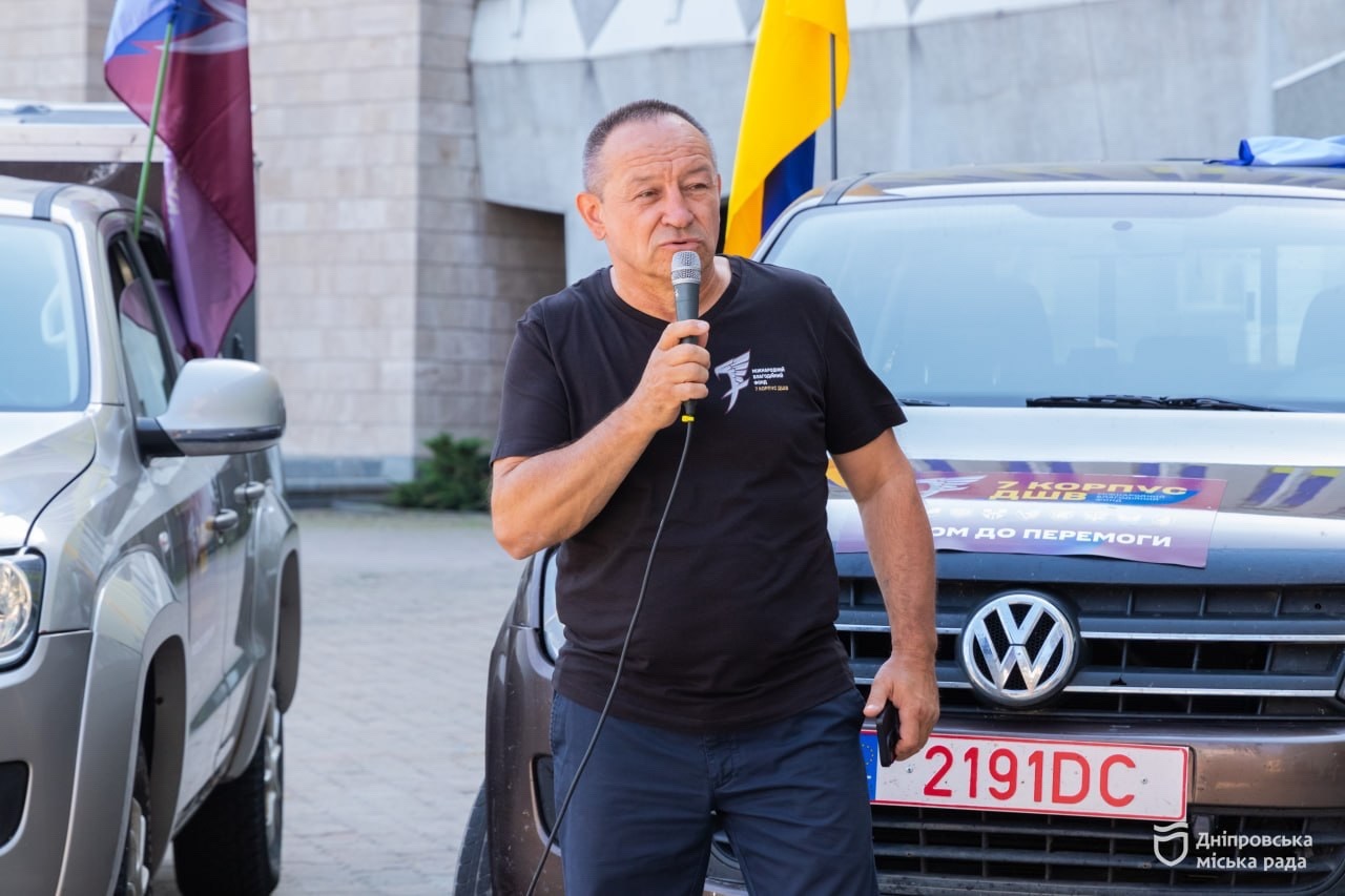 Пікапи для фронту та автопробіг: у Дніпрі до Дня міста підтримали 7-й корпус ДШВ - 13.09.2026